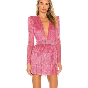sabina musayev x revolve carry mini dress